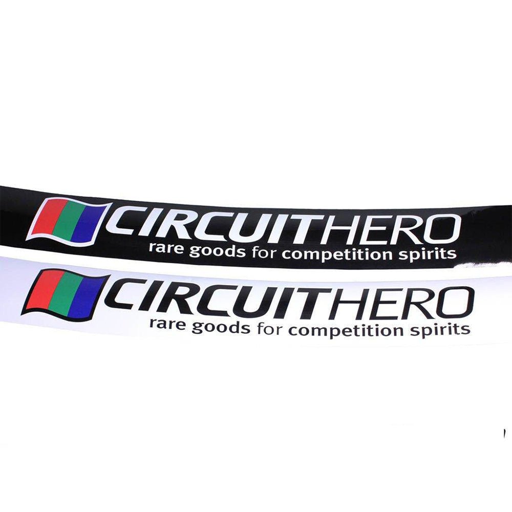 Circuit Hero Curved Track Windshield Banner