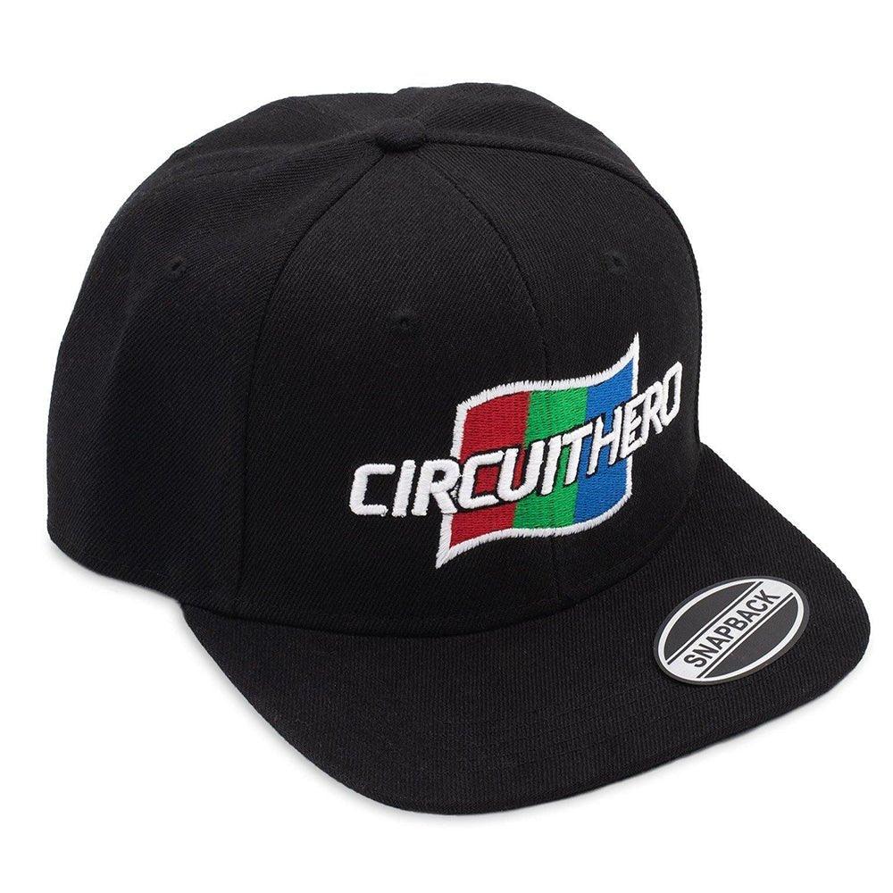 Circuit Hero Flag Snapback Track Hat