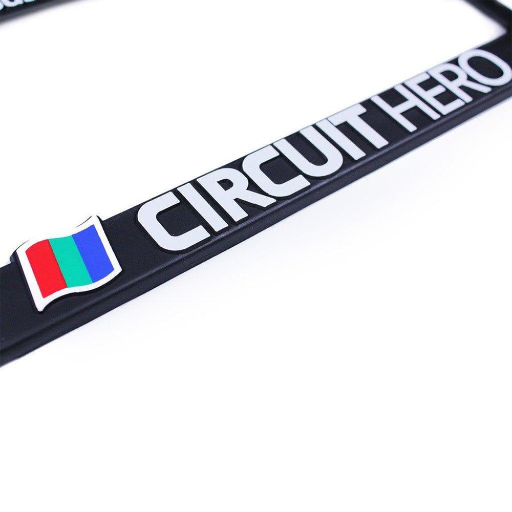Circuit Hero License Plate Frame