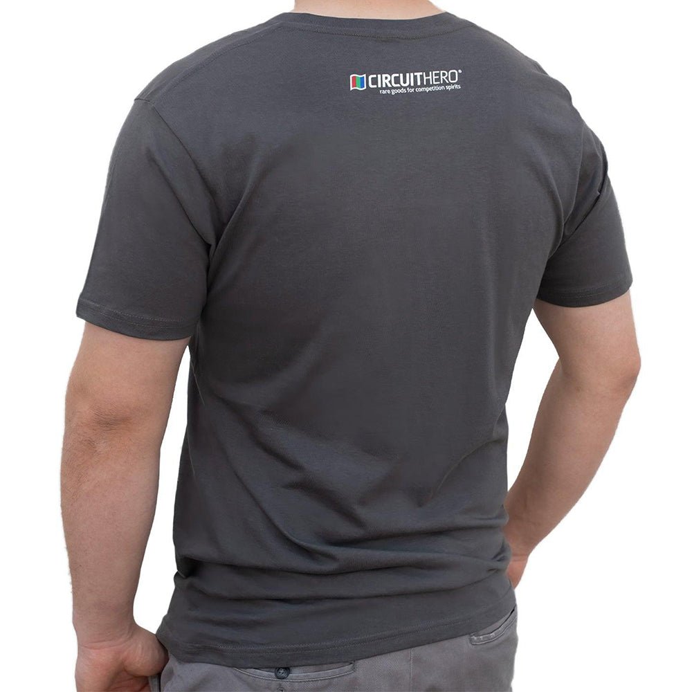 Circuit Hero Logo T-Shirt (Grey V-Neck)