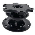 Circuit Hero Quick Release Steering Wheel Hub 6-Bolt Black