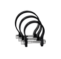 Replacement Modular Roll Cage Clamp - Round