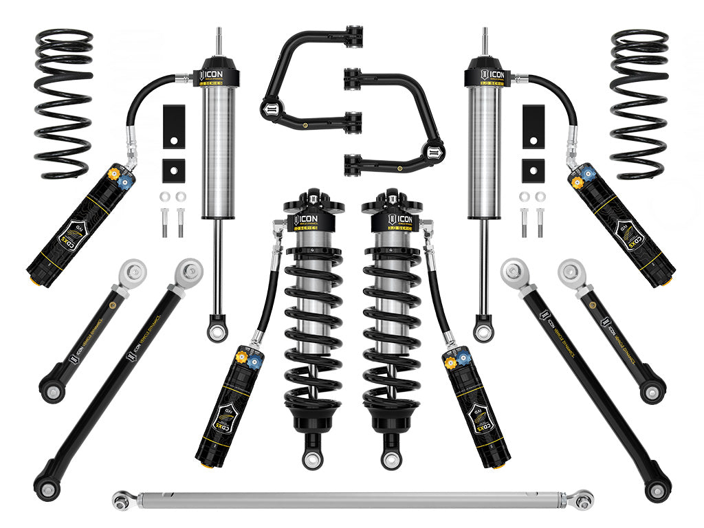 ICON 2022-2025 Toyota Tundra, 2-3.25" Lift, Stage 3, 3.0 Suspension System, Tubular, CDXS