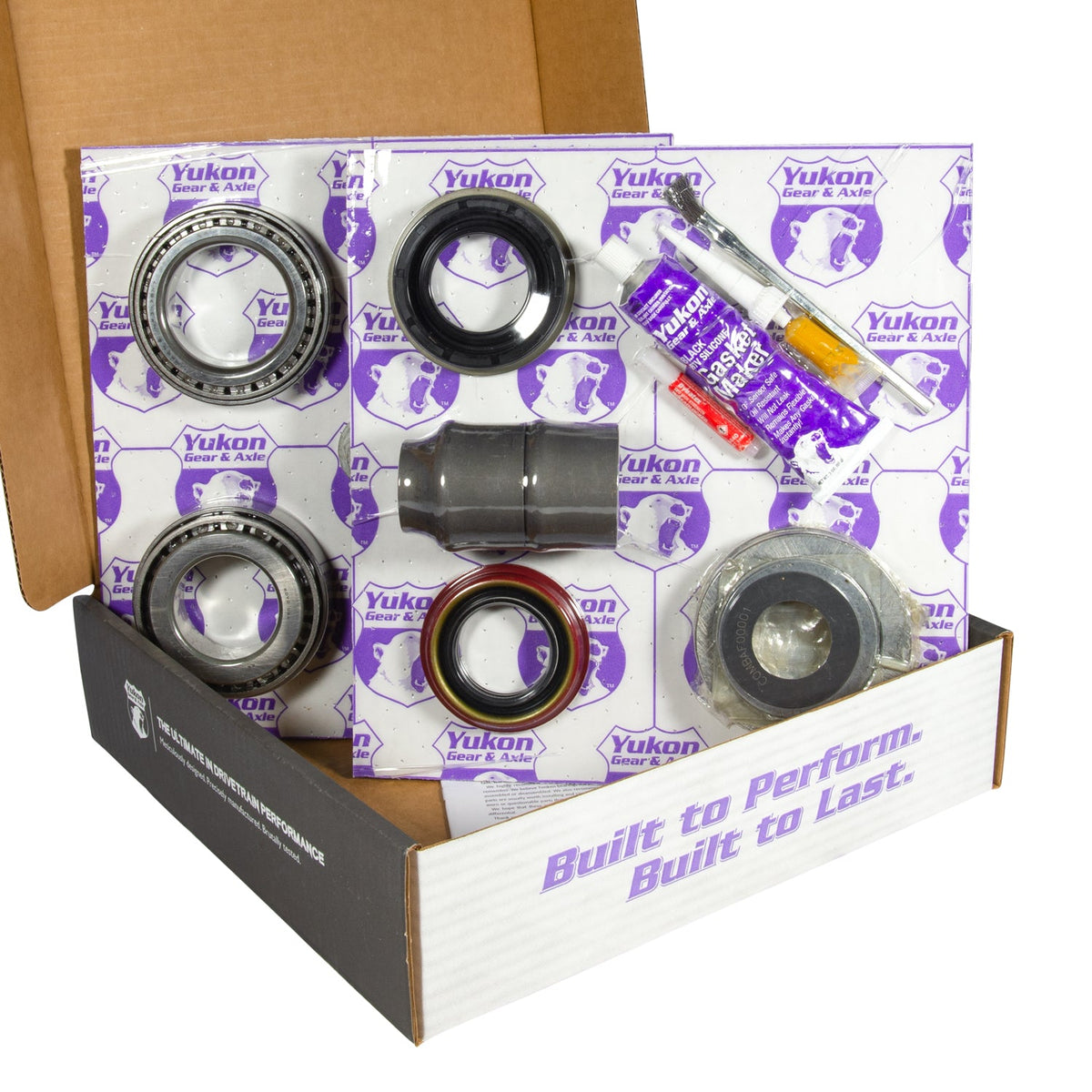 9.75" Ford 3.55 Rear Ring & Pinion, Install Kit, 2.99" OD Axle Bearings & Seals