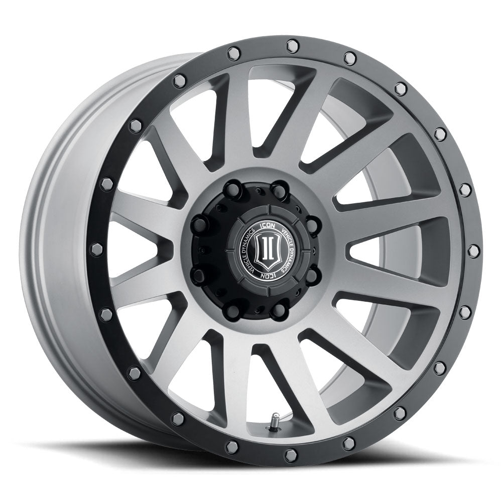 ICON Alloys Compression, Titanium, 20 x 10 / 8 x 180, -19mm Offset, 4.75" Backspace