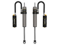 ICON 2005-2025 Ford Super Duty 4WD, 0-2.5” Lift, Front, V.S. 2.5 Aluminum Series Shock Absorbers, Remote Reservoir w/ CDCV, Pair