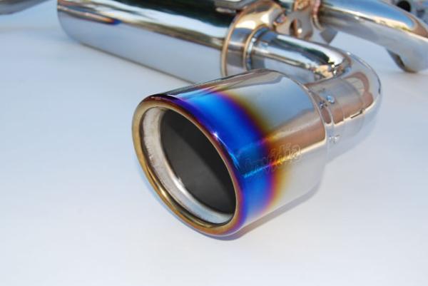 Invidia 07+ Infiniti G37 Coupe Gemini Rolled Titanium Tip Cat-back Exhaust