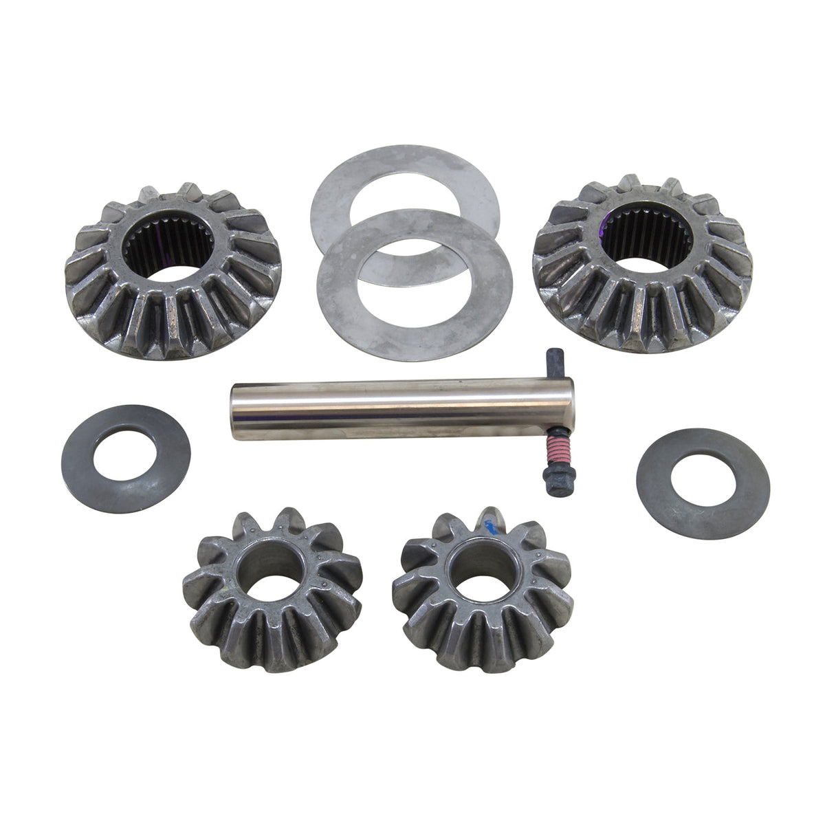 Yukon standard open spider gear kit for GM 7.6" front, 28 spline.