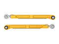 ICON 2022-2026 Toyota Tundra/2023-2026 Toyota Sequoia/2024-2026 Toyota Tacoma, Rear, Billet Lower Link Kit, Gold Anodizing