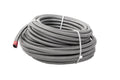 Fuel Line, Rubber Stainless Braided