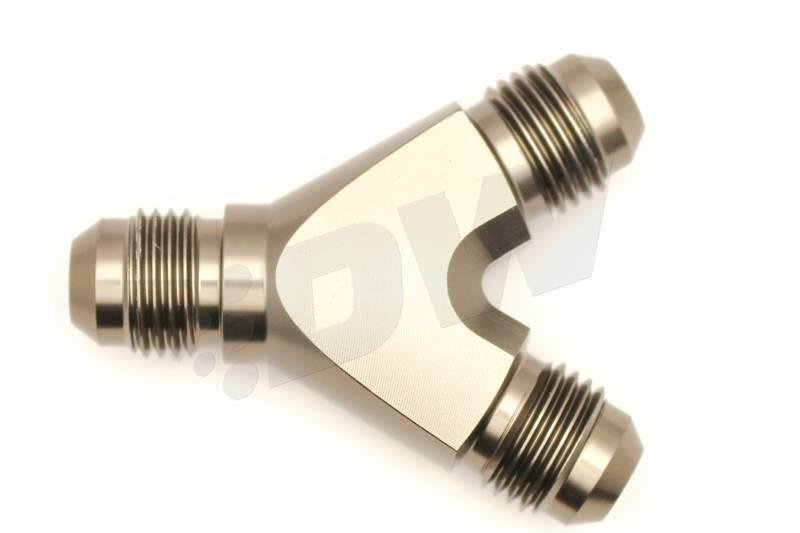 DeatschWerks 6AN Female Swivel 180-Degree Hose End PTFE (Incl. 1 Olive Insert)