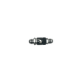 DeatschWerks 8AN Male Flare Quick Disconnect Dry Break Fitting - 2 Pieces Anodized Matte Black