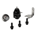 DeatschWerks DWR550C Adjustable Carburetor Regulator w/ 3/8in Barb Fittings and Gauge