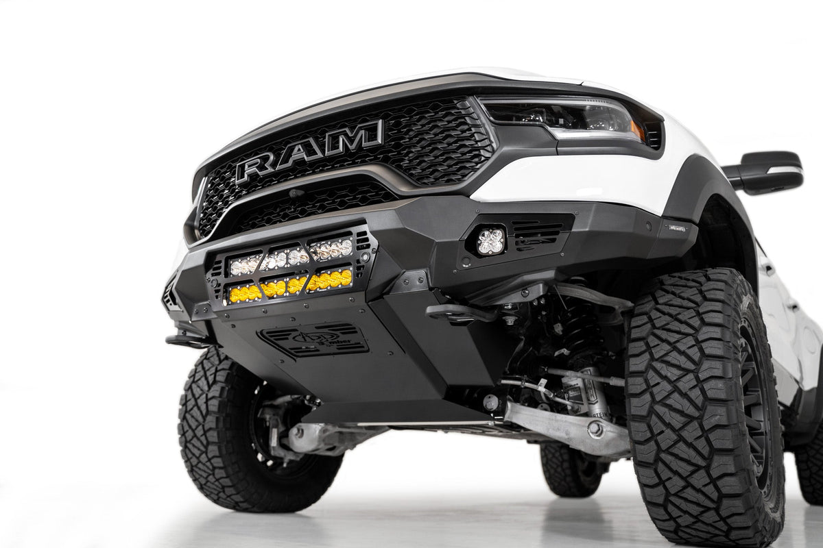 2021-2024 RAM 1500 TRX Bomber Front Bumper (20 Inch Lights)