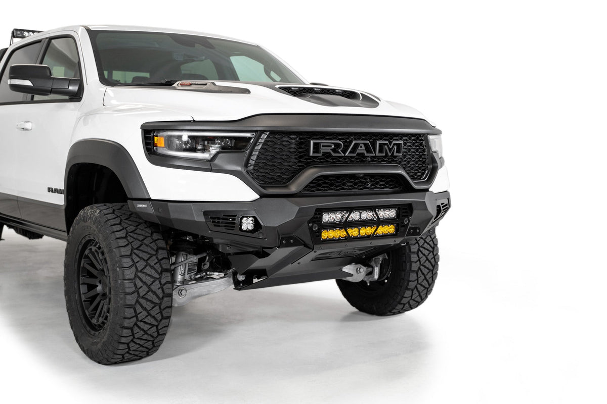 2021-2024 RAM 1500 TRX Bomber Front Bumper (20 Inch Lights)