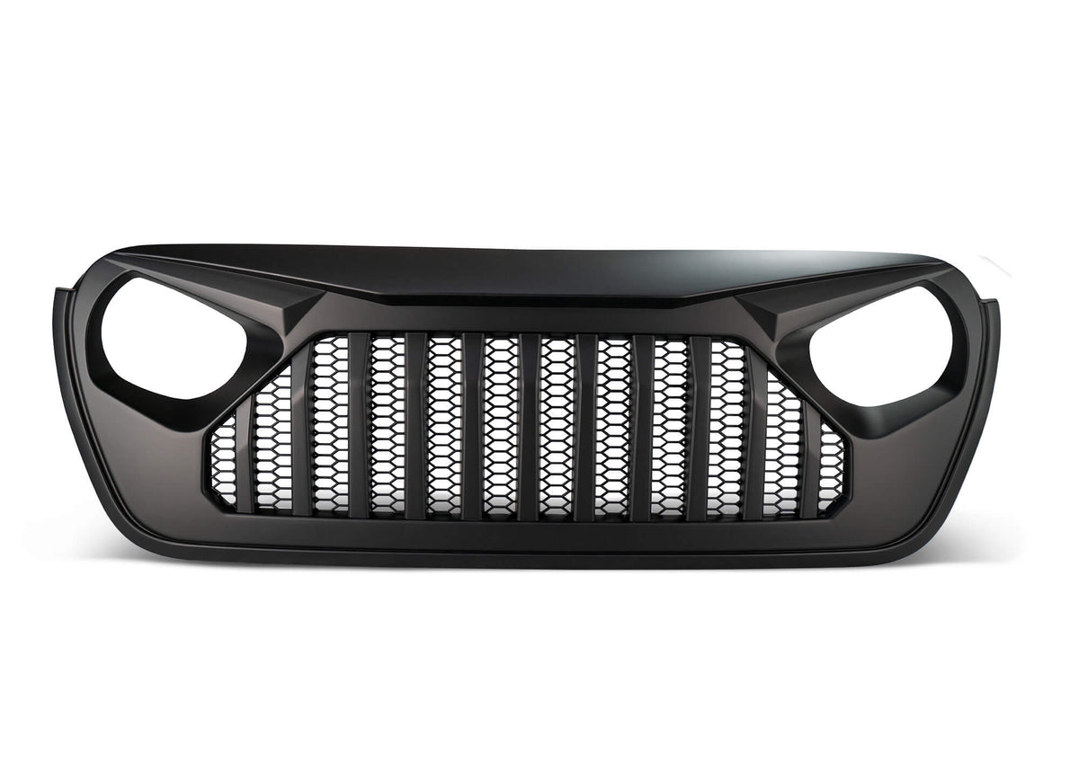2018-2026 Jeep Wrangler JL & Gladiator JT Replacement Grille | Black