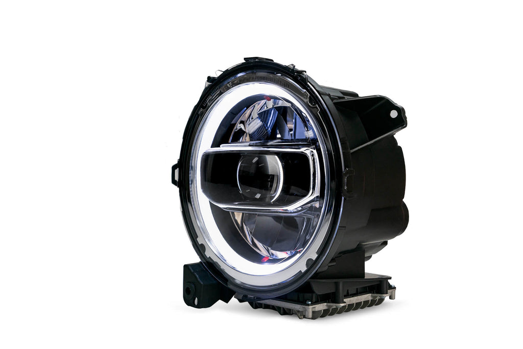 2018-2026 Jeep Wrangler JL & Gladiator JT LED Headlights | Chrome