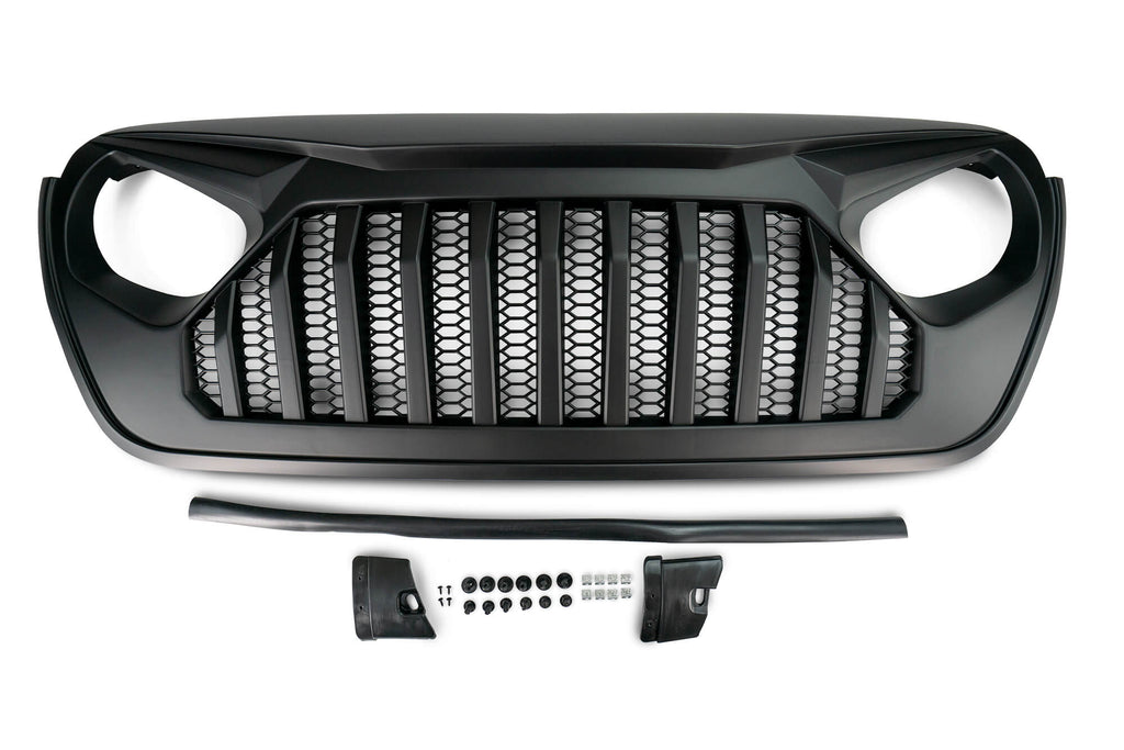 2018-2026 Jeep Wrangler JL & Gladiator JT Replacement Grille | Black