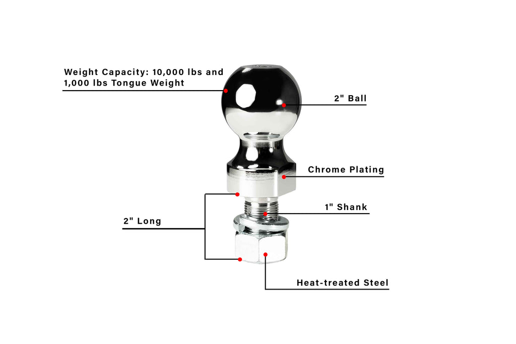 BulletProof 2" Threaded Ball