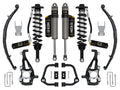 ICON 2021-2025 Ford F-150 4WD, 3.5-4.5" Lift, Stage 4 Suspension System, Tubular, CDCV, w/ Leaf Packs