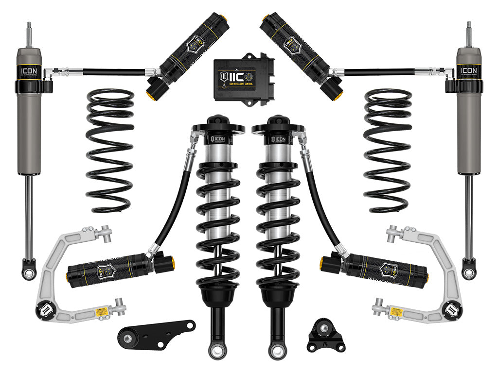ICON 2024-2025 Toyota Tacoma 1.25-3" Lift, Stage 6 Suspension System, Billet, Triple Rate Rear Springs