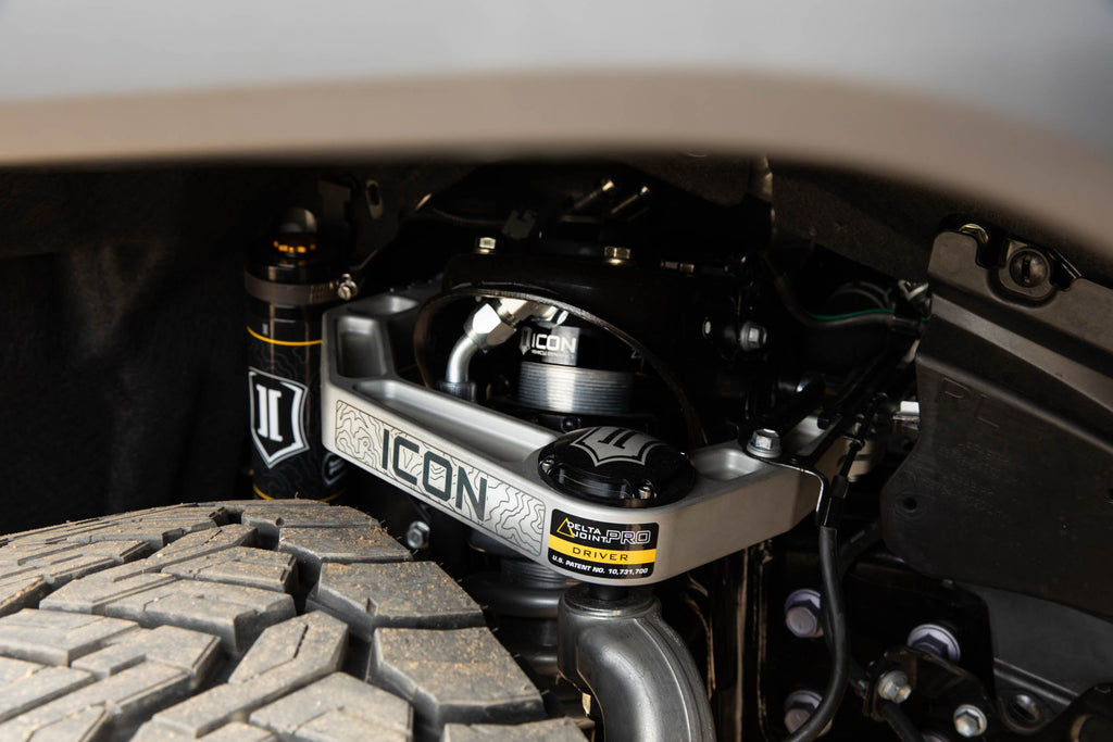 ICON 2024-2025 Toyota Tacoma 1.25-3" Lift, Stage 5 Suspension System, Billet