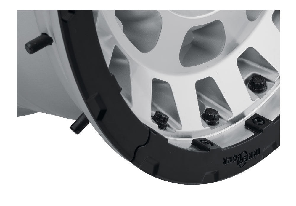 ICON Alloys Hammer Pro, Silver Machined, 17 x 8.5 / 6 x 5.5, 25mm Offset, 5.75" BS