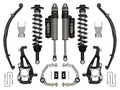 ICON 2021-2025 Ford F-150 4WD, 3.5-4.5" Lift, Stage 2 Suspension System, Billet, w/ Leaf Packs