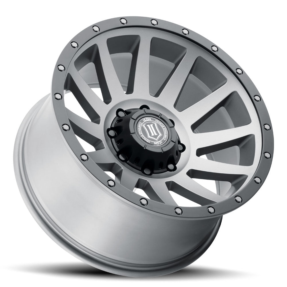 ICON Alloys Compression, Titanium, 20 x 10 / 8 x 6.5, -19mm Offset, 4.75" Backspace