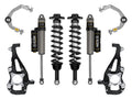 ICON 2021-2025 Ford F-150 4WD, 3.5-4.5" Lift, Stage 2 Suspension System, Billet