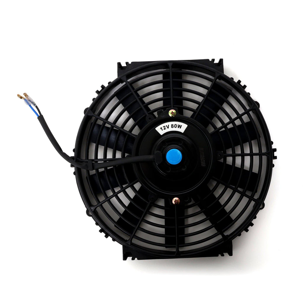 BLOX Racing Electric Slim Fan Red - 10" / 12"