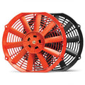 BLOX Racing Electric Slim Fan Red - 10" / 12"