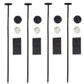 BLOX Racing Replacement Mounting Kit for Electric Slim Fan