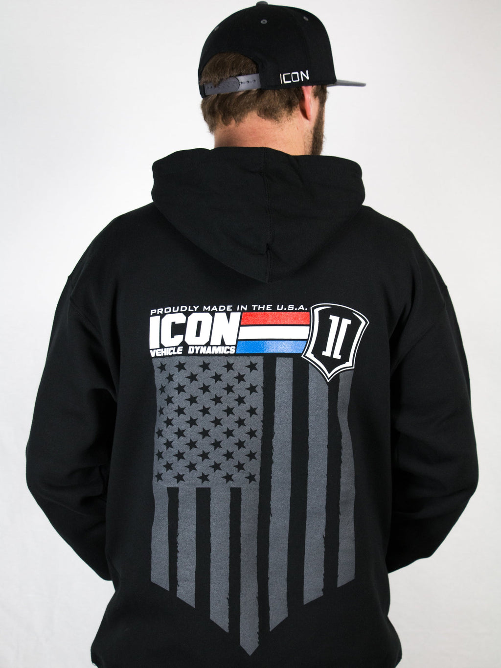 ICON GI-Logo Hoodie – Black