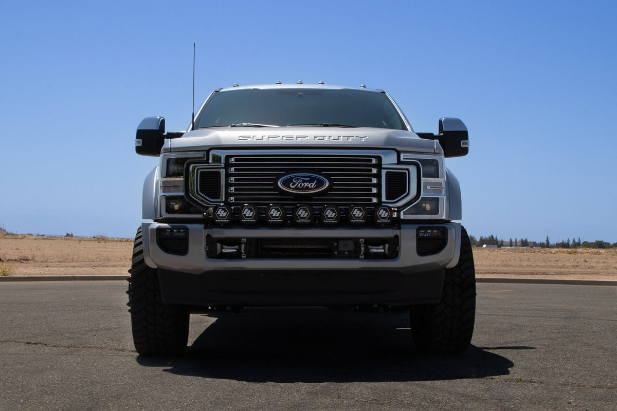 Cognito 2-Inch Performance Leveling Kit With Fox PS 2.0 IFP Shocks For 17-24 Ford Super Duty F-450 Trucks