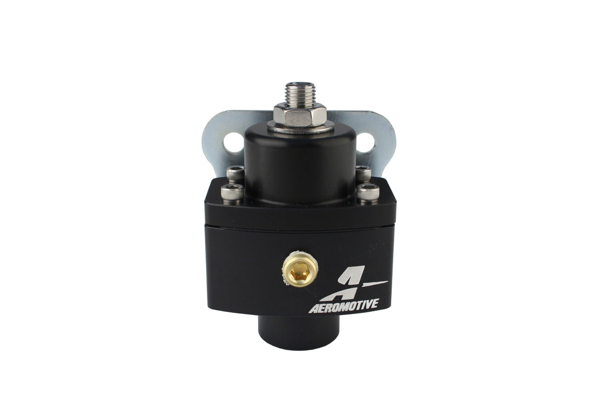 Carbureted Adjustable Fuel Pressure Regulator with ORB-06 Ports and Marine Hard Coat