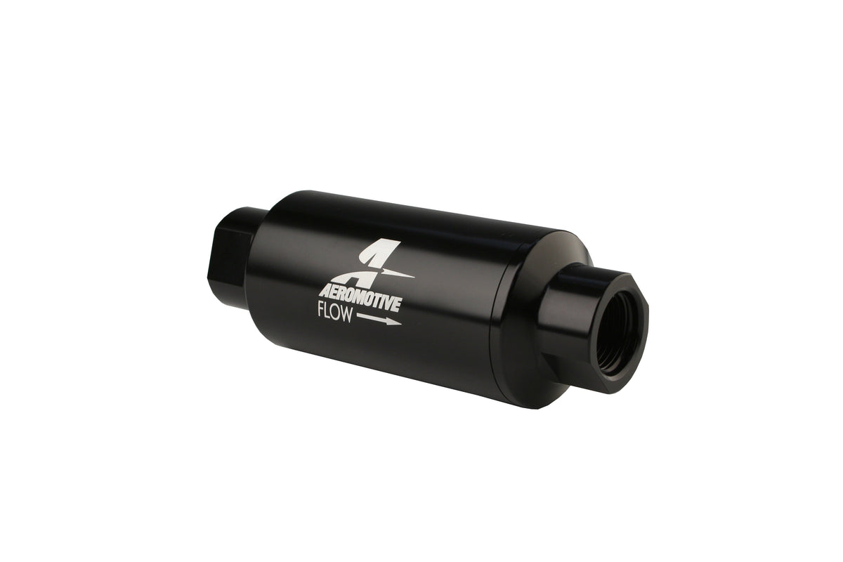 10 Micron Black Fuel Filter with ORB-10 Ports