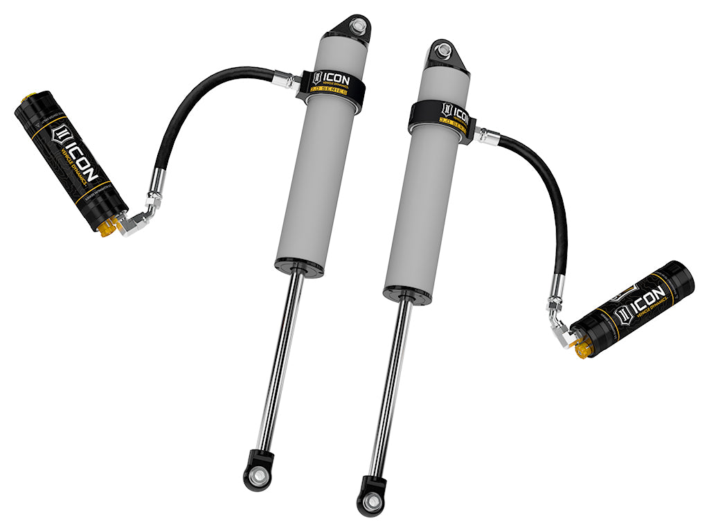 ICON 2011-2026 GM 2500/3500 HD, 0-2" Lift, Rear, V.S. 3.0 Series Shock Absorbers, Remote Reservoir w/ CDCV, Pair