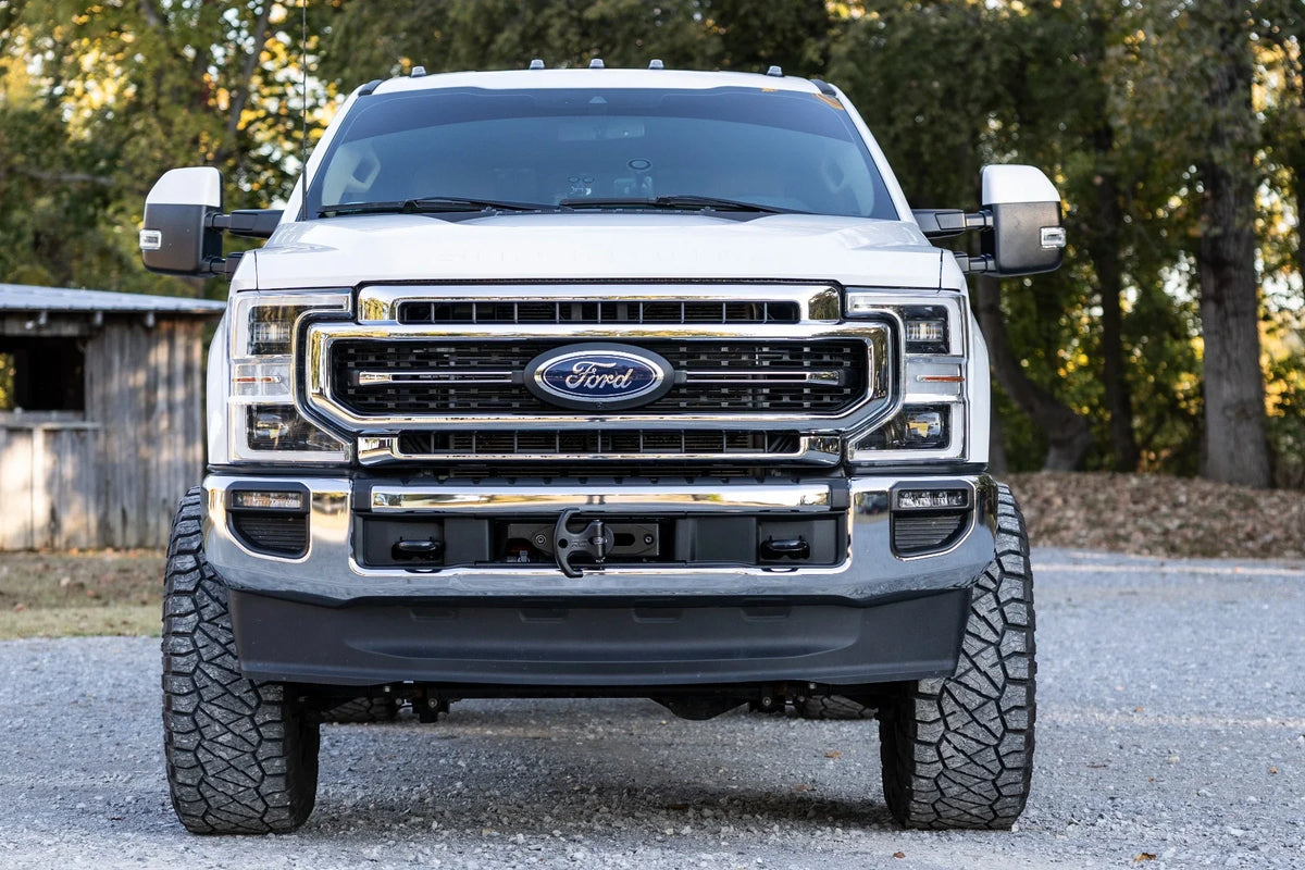 2020-2022 Ford F-250/F-350 Super Duty Rough Country Hidden Winch Mount