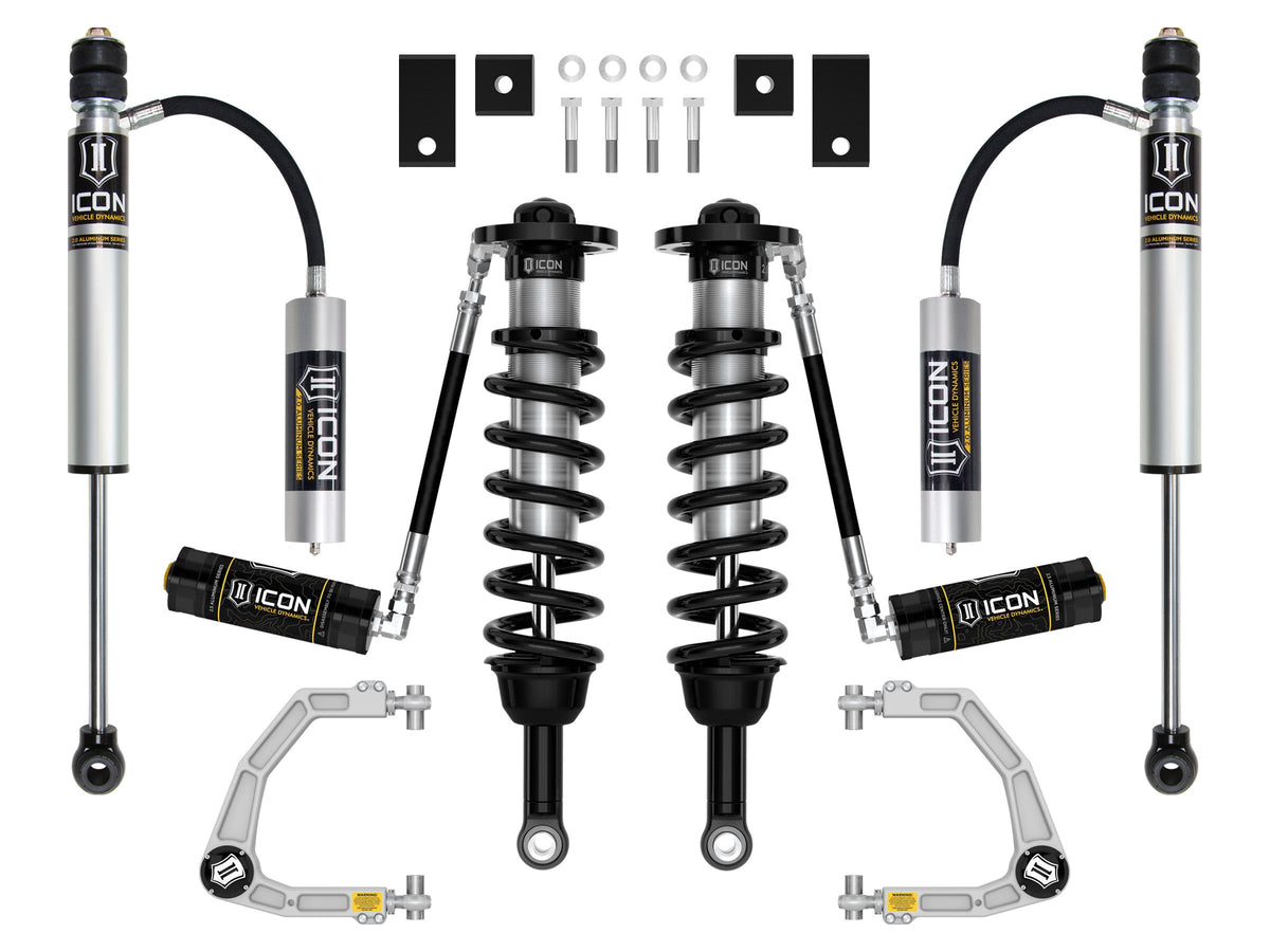 ICON 2022-2025 Toyota Tundra, 1.25-3.5" Lift, Stage 6, 2.5 Suspension System, Billet