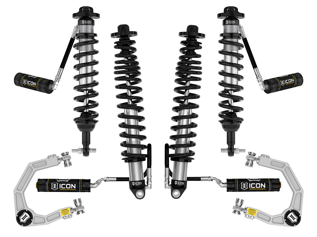 ICON 2021-2026 Ford Bronco, Sasquatch, 2-3" Lift, Stage 4 Suspension System, Billet