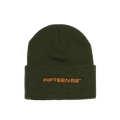 Fineprint Beanie _ Olive