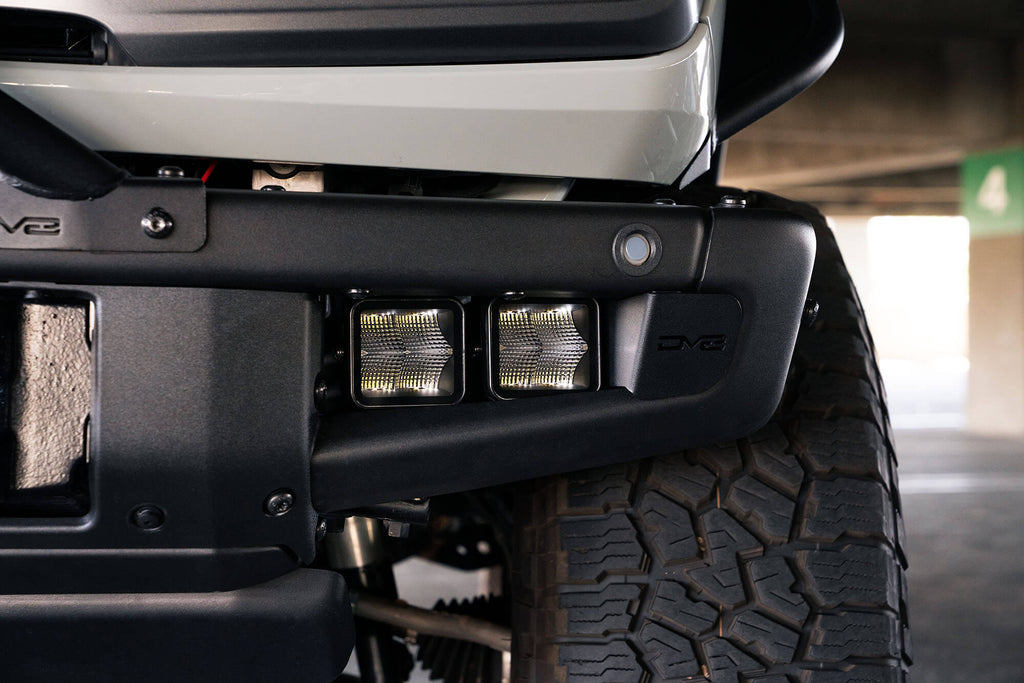 2021-2026 Ford Bronco | Factory Bumper Fog Pocket Light Mounts
