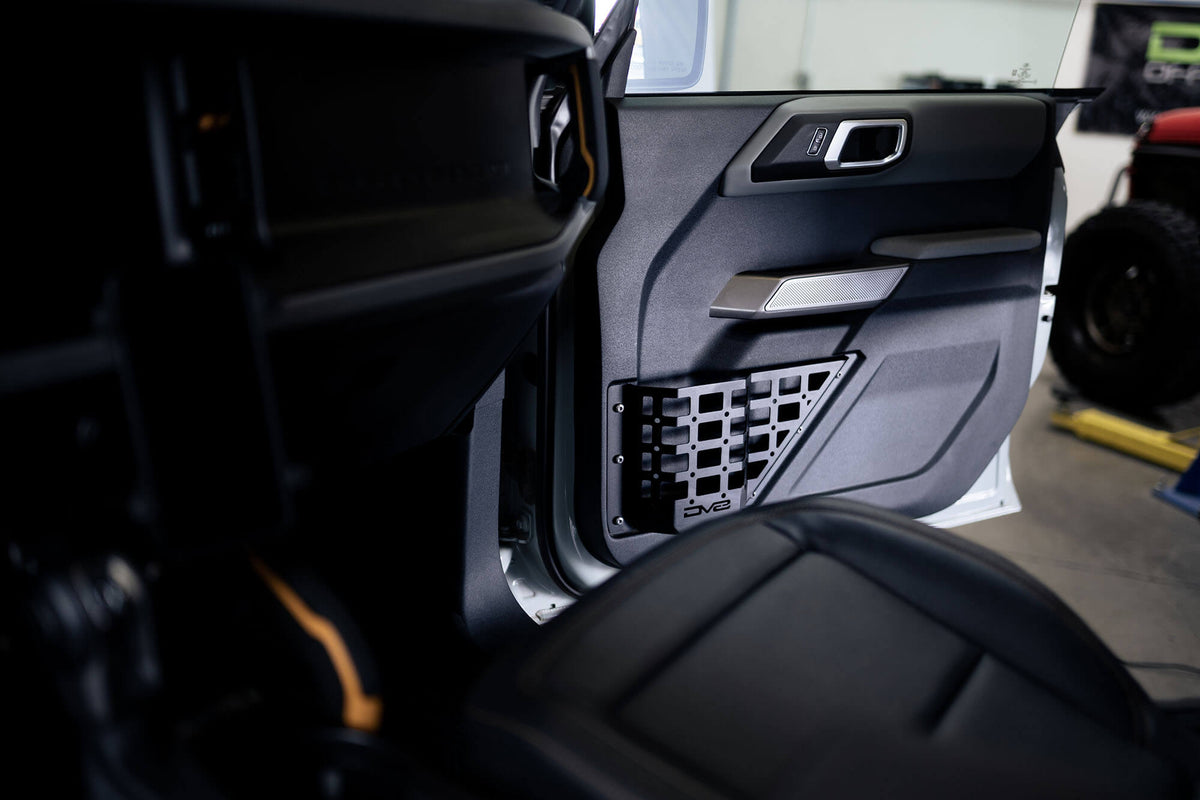 2021-2026 Ford Bronco | Front Door Pocket Molle Panels
