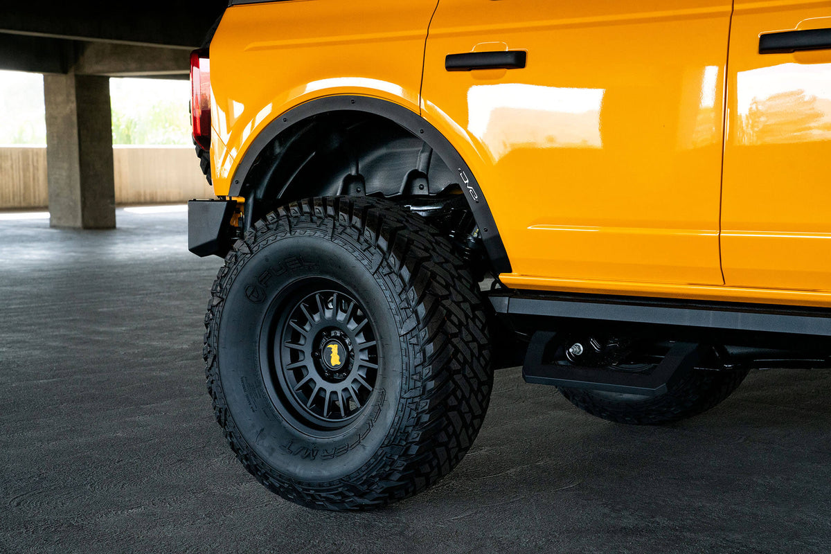 2021-2026 Ford Bronco | Fender Flare Deletes | Front & Rear