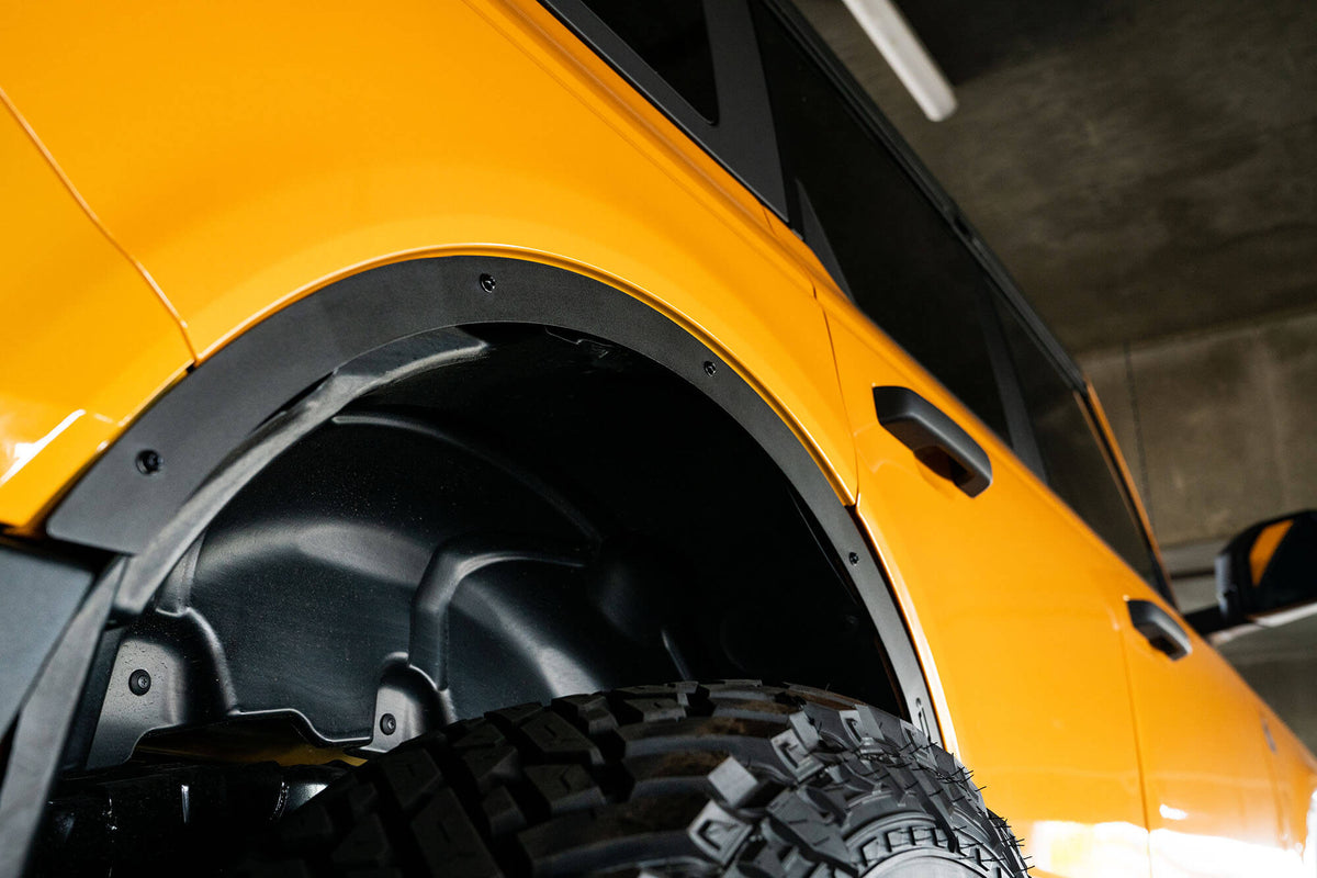 2021-2026 Ford Bronco | Fender Flare Deletes | Front & Rear