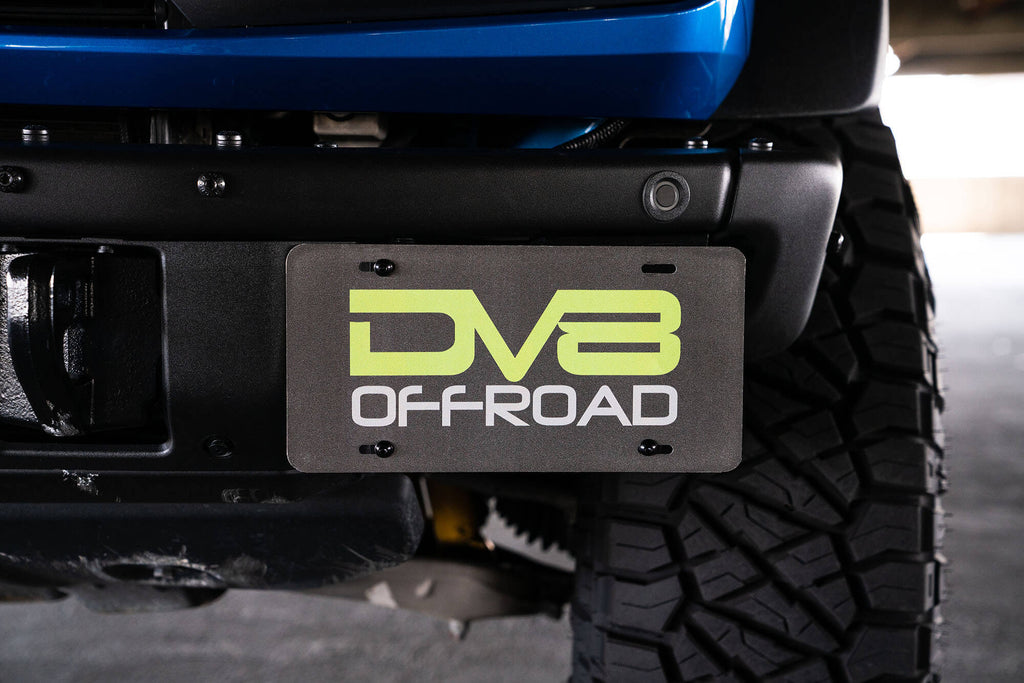 2021-2026 Ford Bronco | Factory Front Bumper License Relocation Bracket | Side