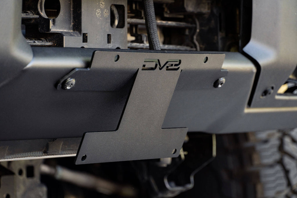 2021-2026 Ford Bronco | Factory Front Bumper License Relocation Bracket | Center