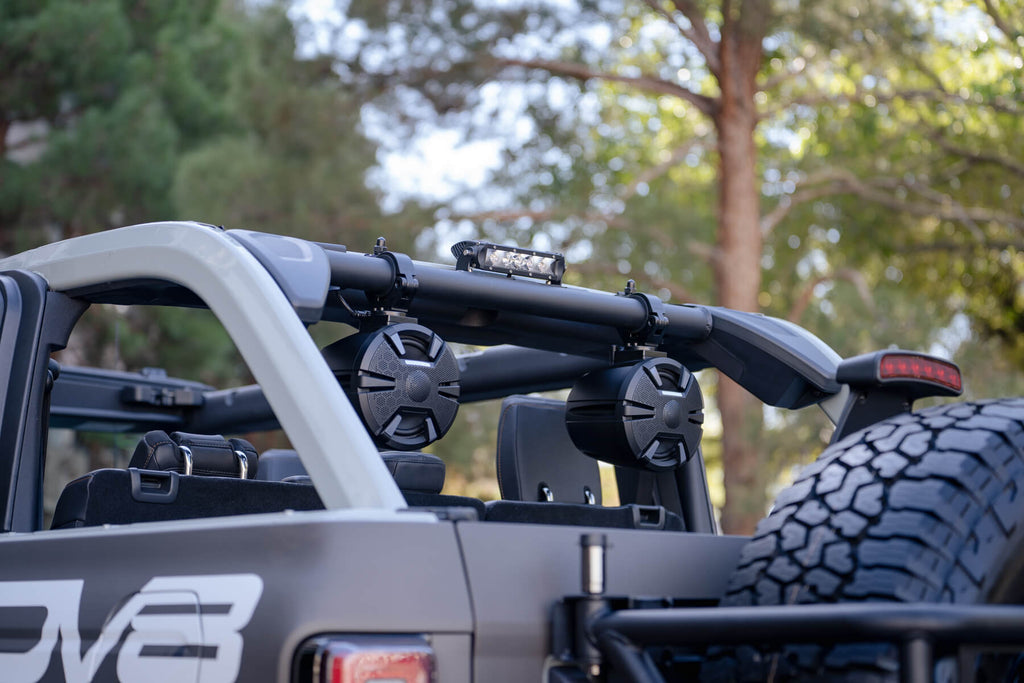 2021-2026 Ford Bronco | Rear Speaker & Light Mount