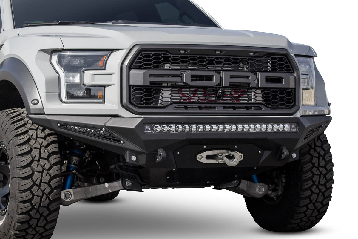 2017-2020 Ford Raptor Stealth Fighter Winch Front Bumper